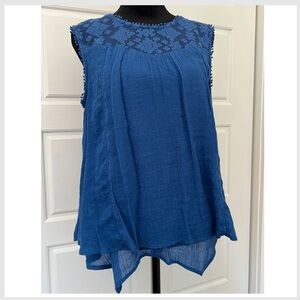 Studio Royal / Cobalt Blue Sleeveless Blouse